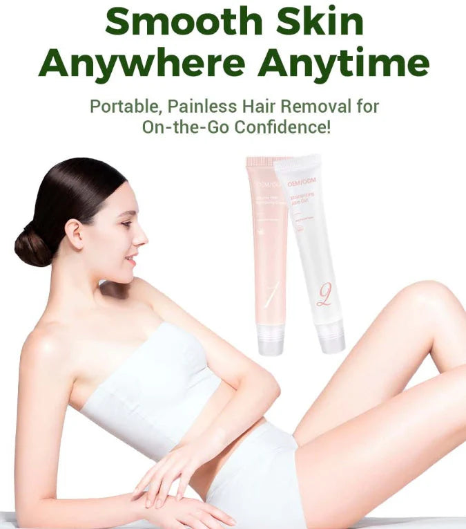🎅New Year Sale 49% OFF🤩Hair Removal Cream Kit for Women
