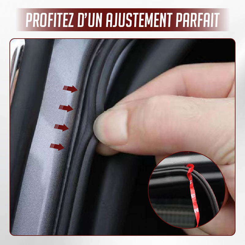 🔥Bande d'Étanchéité en Caoutchouc Anti-Bruit et Anti-Poussière pour Voiture