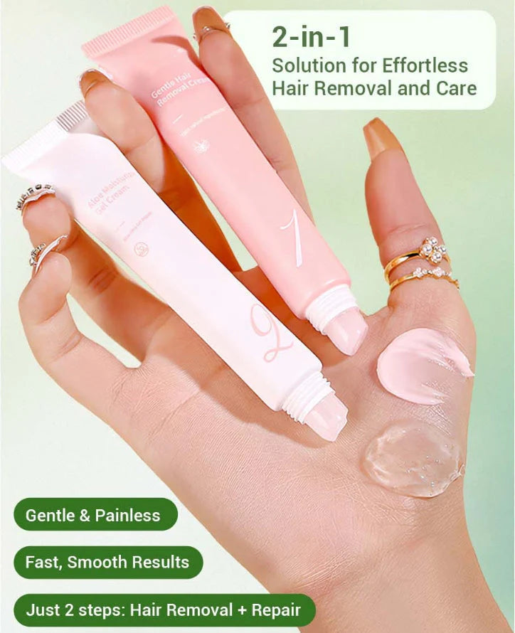 🎅New Year Sale 49% OFF🤩Hair Removal Cream Kit for Women