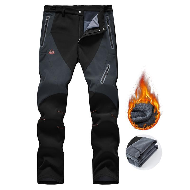 đDERNIER JOUR DE SOLDES 50 % DE RĂDUCTION !!đ„Pantalon d'hiver impermĂ©able pour homme avec doublure en polaire Pantalon cargo