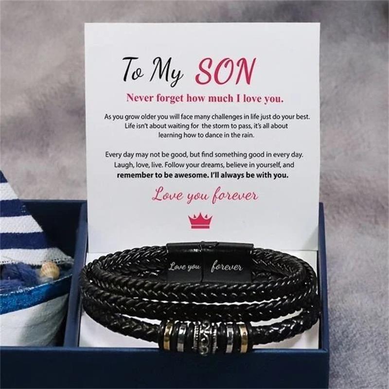 Je serai toujours avec toi - Bracelet double rangée