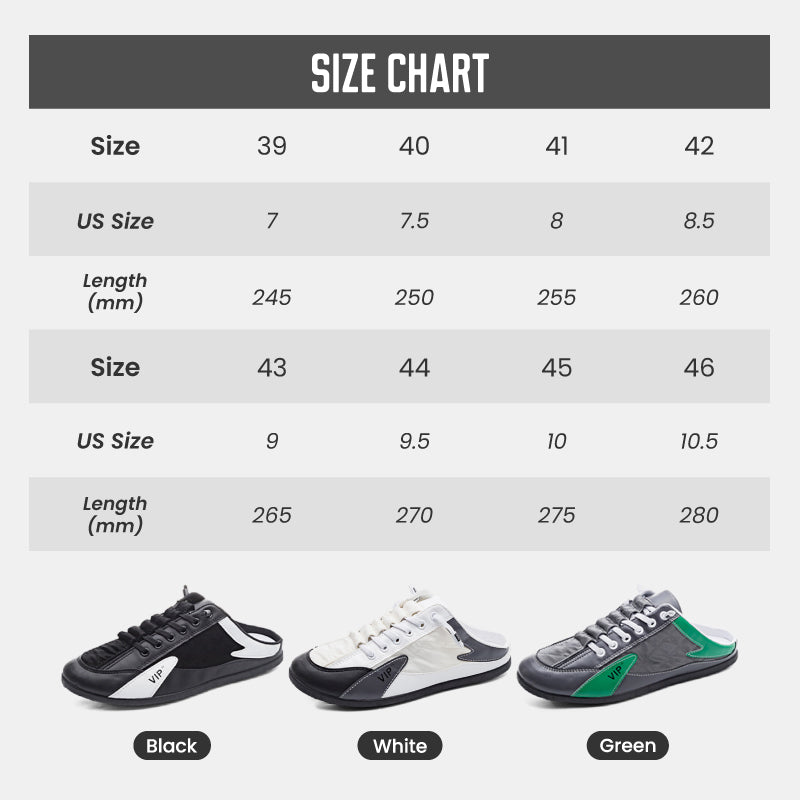 👟✨Baskets à dos nu pour hommes