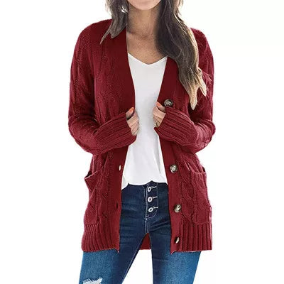 đ„Soldes exceptionnels : -50% sur les nouveaux pulls en tricot mi-longs pour femme d'automne