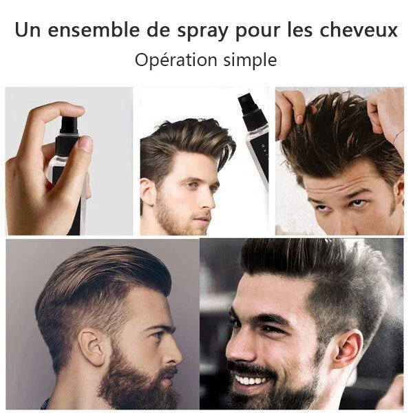 🔥👩Spray épaississant pour cheveux aux protéines végétales naturelles