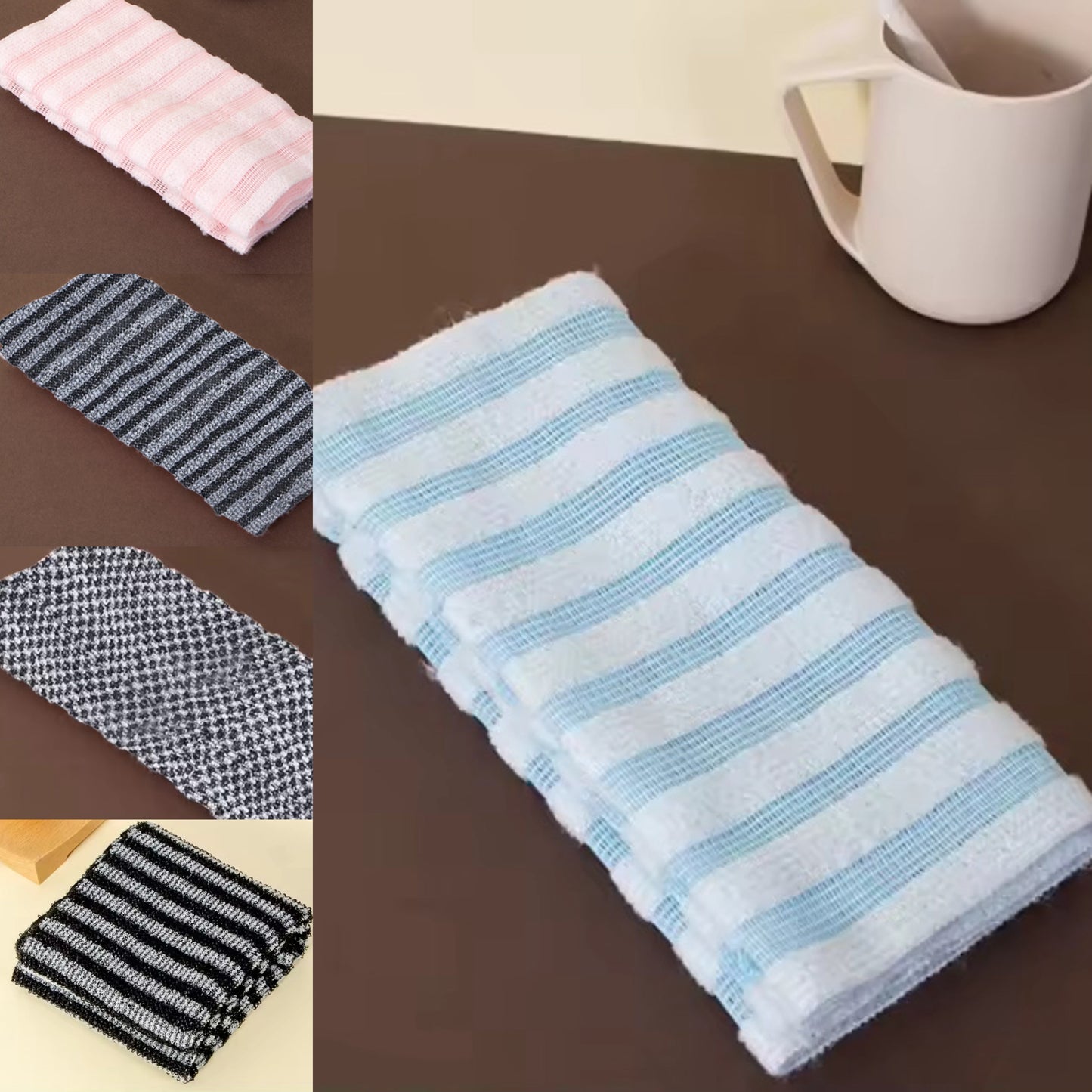 🔥Achetez-en 1 obtenez-en 1 gratuitement 🧼Serviette de douche exfoliante antibactérienne🚿