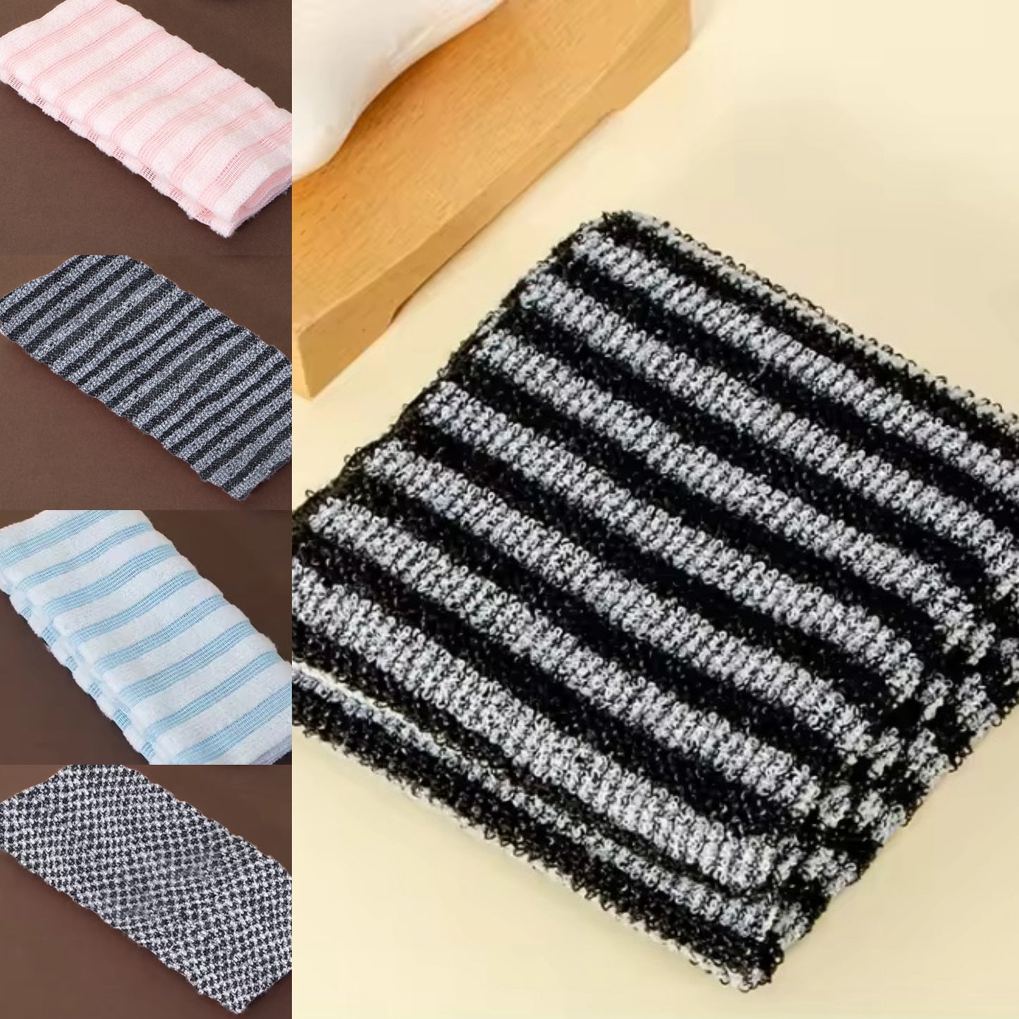🔥Achetez-en 1 obtenez-en 1 gratuitement 🧼Serviette de douche exfoliante antibactérienne🚿