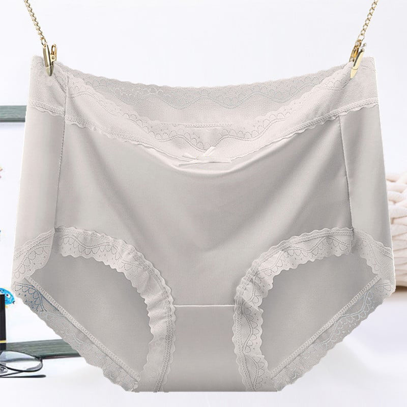 Culotte Gainante Sans Couture en Soie Glacée Satinée de Luxe