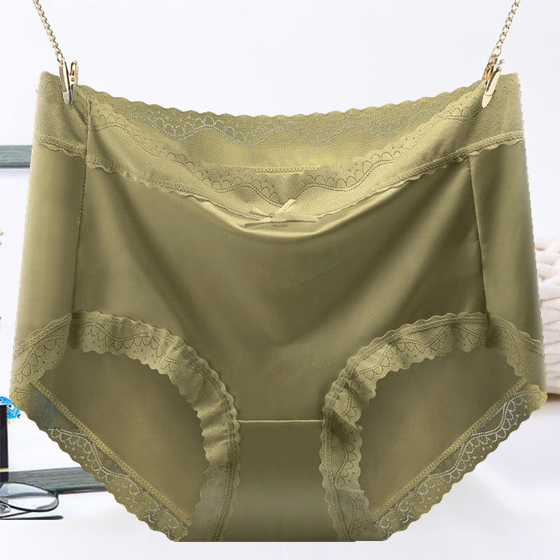 Culotte Gainante Sans Couture en Soie Glacée Satinée de Luxe