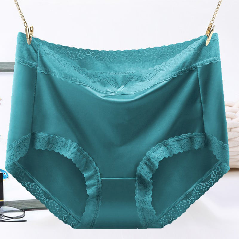 Culotte Gainante Sans Couture en Soie Glacée Satinée de Luxe