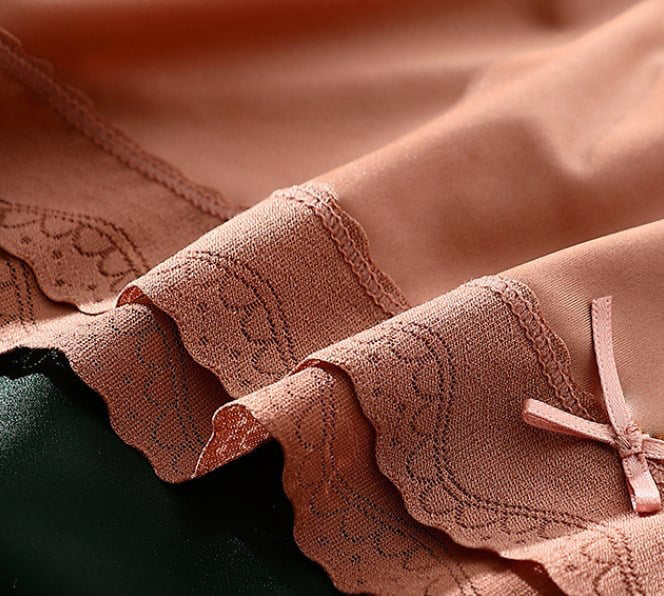 Culotte Gainante Sans Couture en Soie Glacée Satinée de Luxe