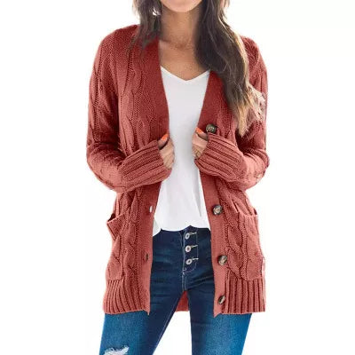 đ„Soldes exceptionnels : -50% sur les nouveaux pulls en tricot mi-longs pour femme d'automne
