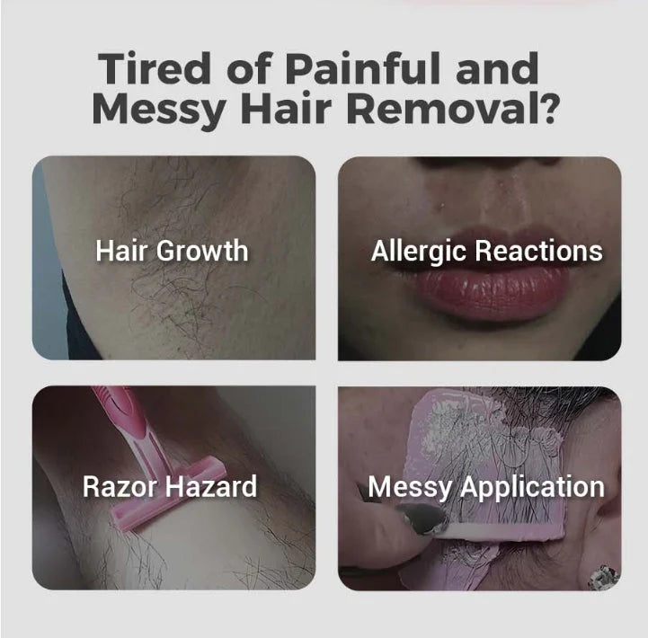 🎅New Year Sale 49% OFF🤩Hair Removal Cream Kit for Women