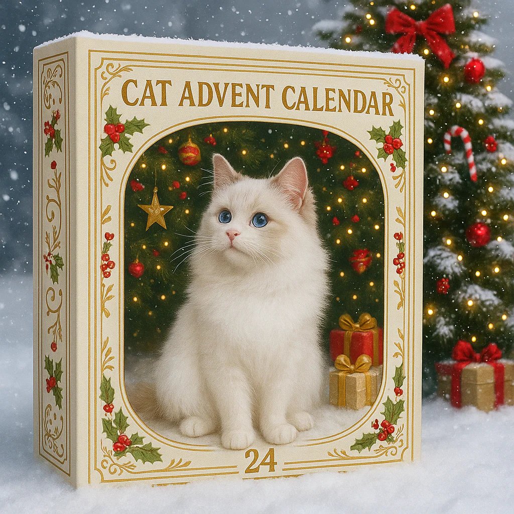 🔥Calendrier de l’Avent pour les amateurs de chats 2025