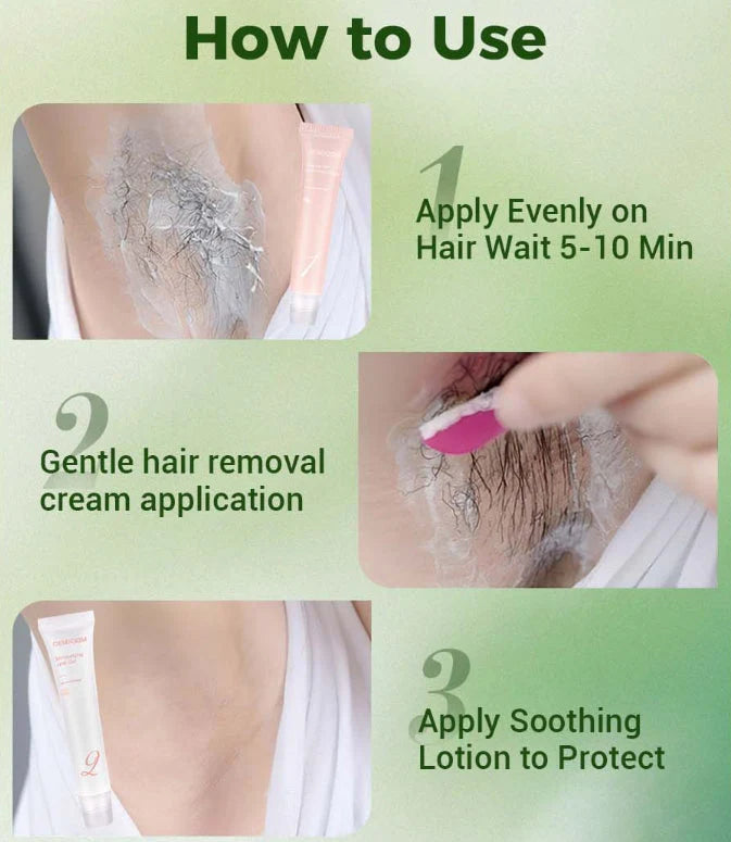 🎅New Year Sale 49% OFF🤩Hair Removal Cream Kit for Women
