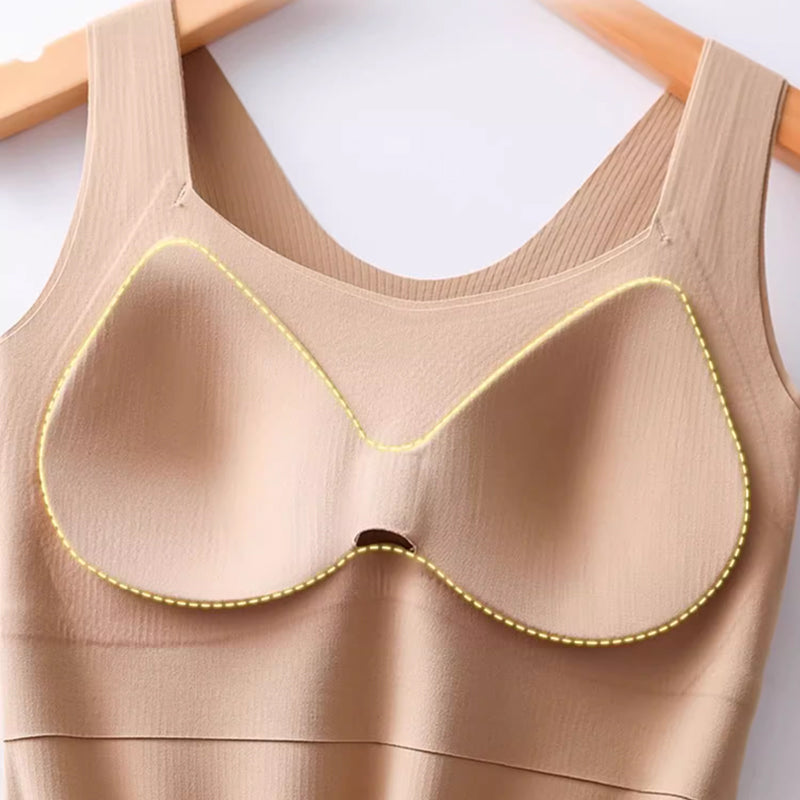 đVente spĂ©ciale du Nouvel AnđDĂ©bardeurs thermiques pour femmes avec soutien-gorge intĂ©grĂ©