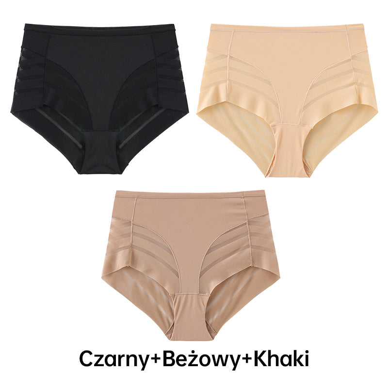 ✨2025 Vente de nouveaux produits - 52% DE RÉDUCTION🎊🔥Culotte rayée respirante sans couture pour femmes