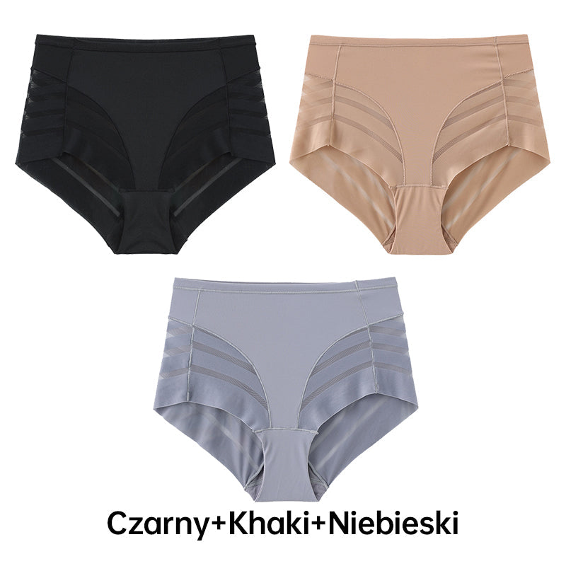 ✨2025 Vente de nouveaux produits - 52% DE RÉDUCTION🎊🔥Culotte rayée respirante sans couture pour femmes
