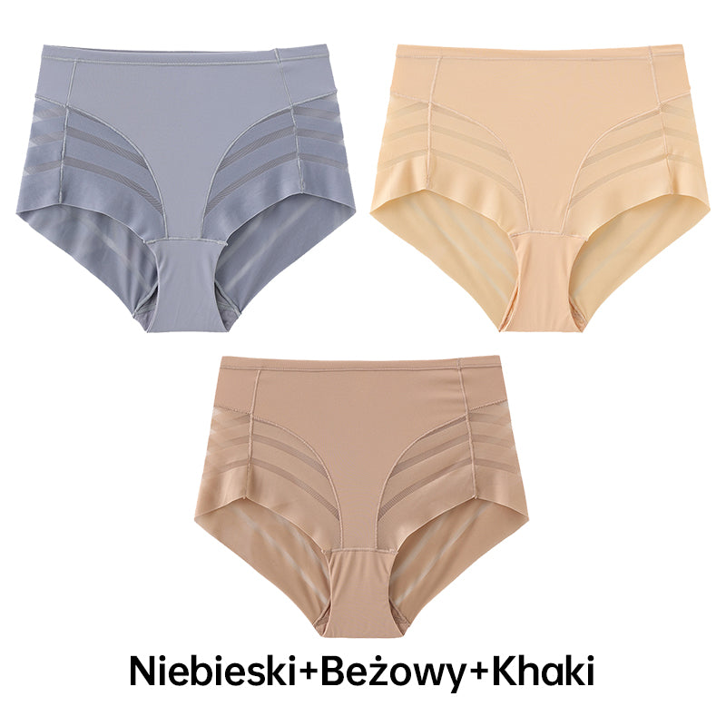 ✨2025 Vente de nouveaux produits - 52% DE RÉDUCTION🎊🔥Culotte rayée respirante sans couture pour femmes