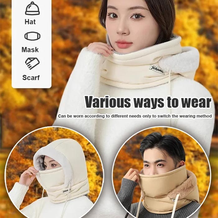 đ§ąâïž Chapeau Thermique Ăpais avec Masque IntĂ©grĂ© â Le plus beau cadeau pour votre famille !! đđ