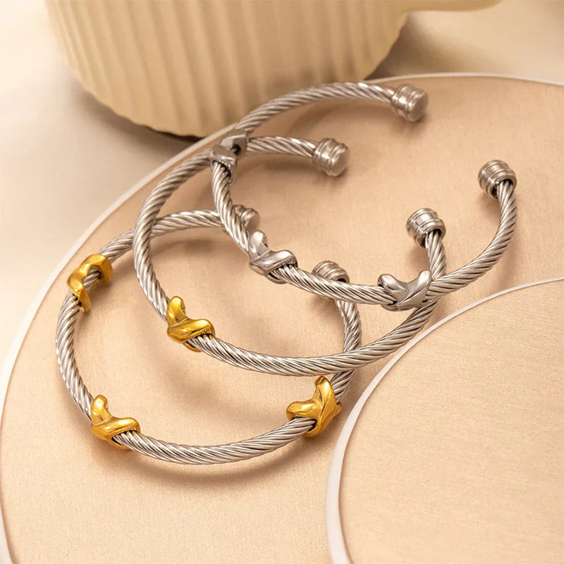 🌟Verstelbare Gedraaide Touw Armband