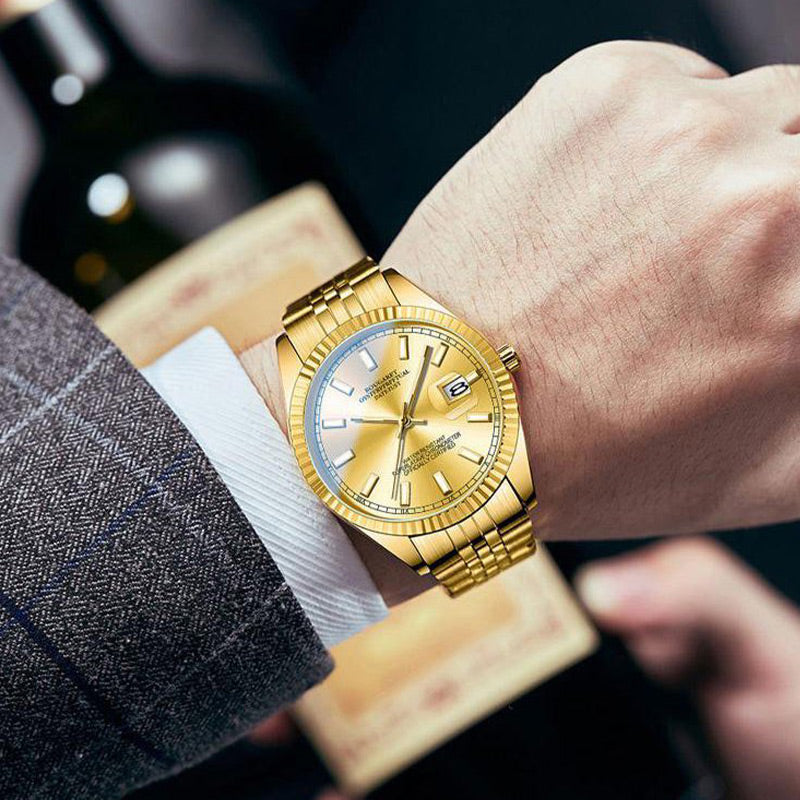 Montre Tendance Lumineuse Étanche et Durable pour Hommes