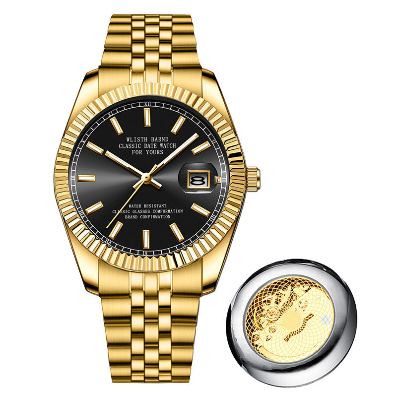 Montre Tendance Lumineuse Étanche et Durable pour Hommes