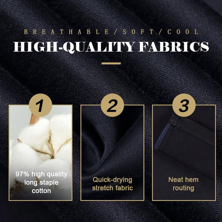 (ACHETEZ-EN 2 POUR LA LIVRAISON GRATUITE) Pantalon classique pour hommes à bonne élasticité