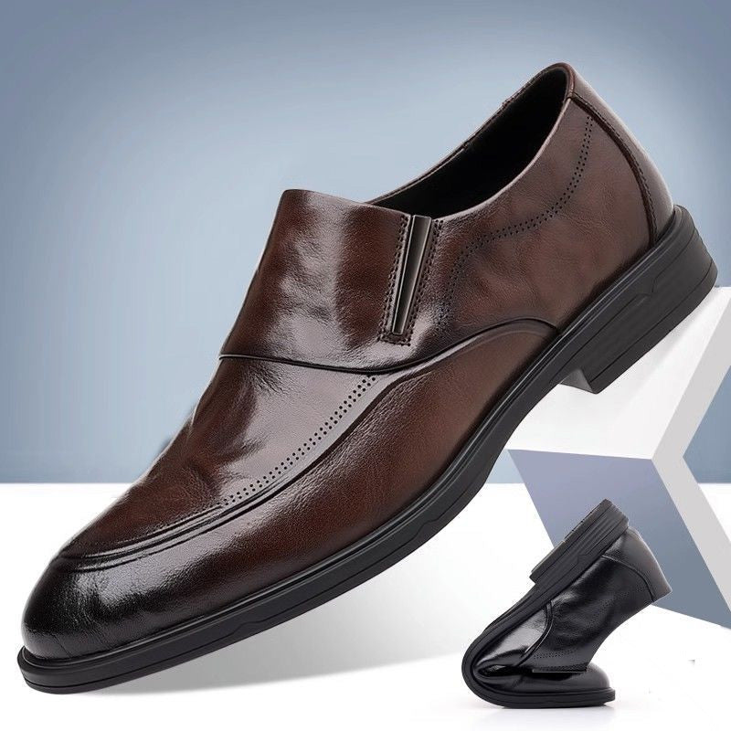🔥2025 CHAUSSURES DE LUXE EN CUIR POUR HOMMES FAITES À LA MAIN.