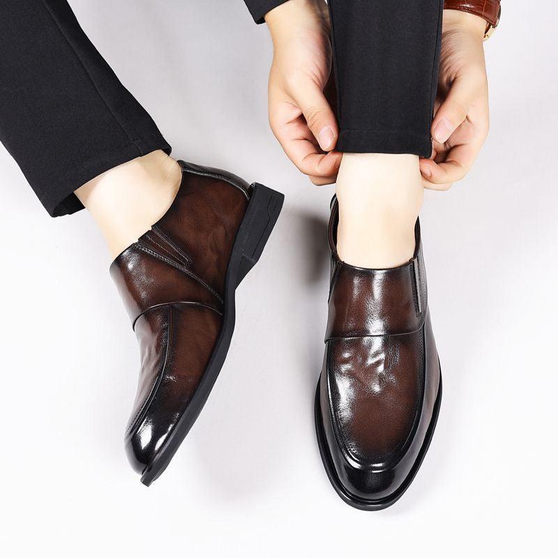 🔥2025 CHAUSSURES DE LUXE EN CUIR POUR HOMMES FAITES À LA MAIN.