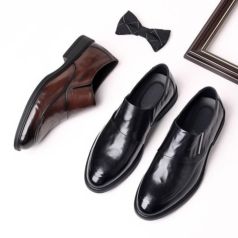 🔥2025 CHAUSSURES DE LUXE EN CUIR POUR HOMMES FAITES À LA MAIN.