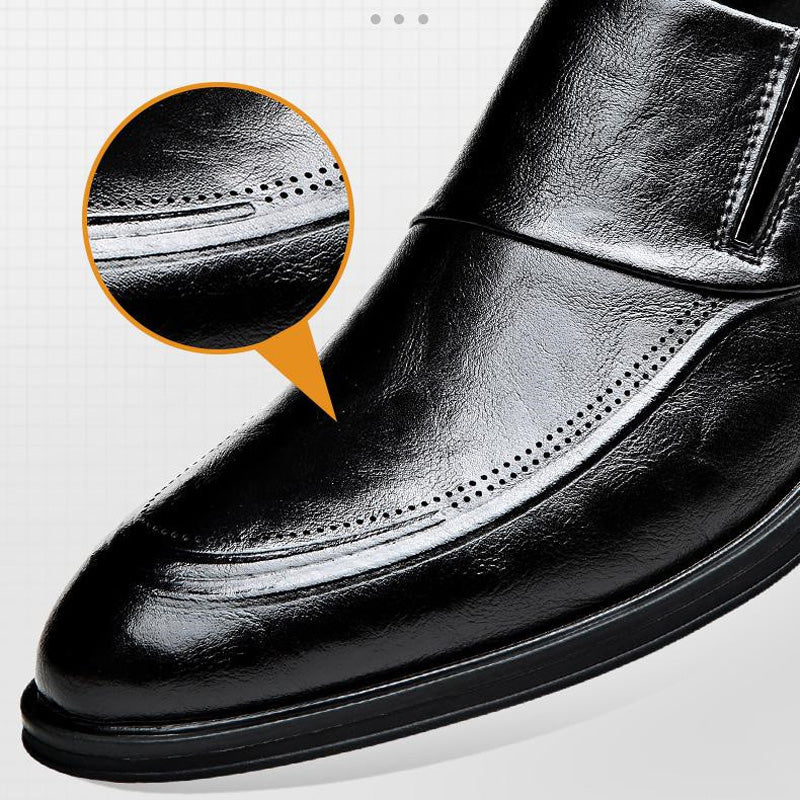 🔥2025 CHAUSSURES DE LUXE EN CUIR POUR HOMMES FAITES À LA MAIN.