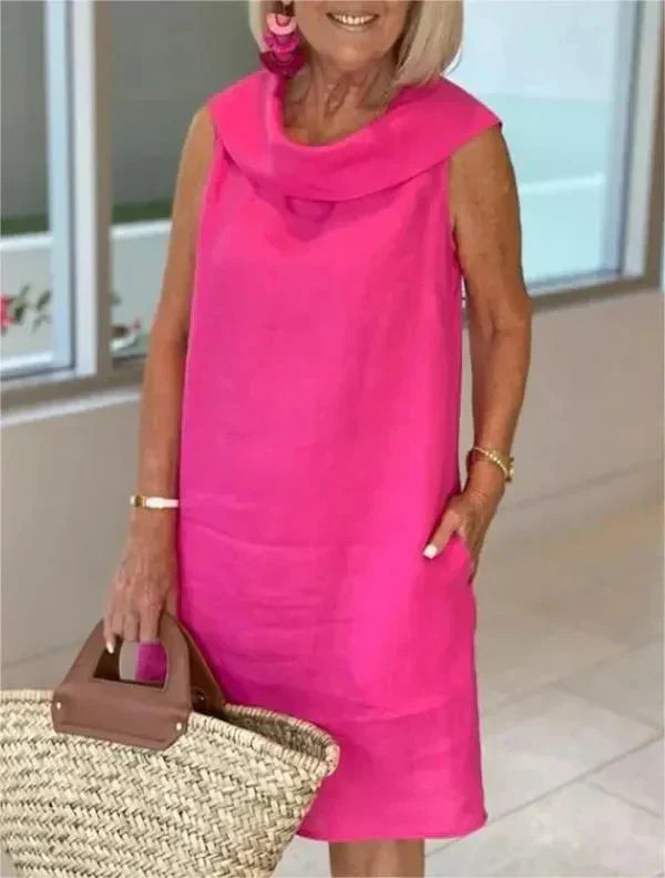 Robe d'Été à Col à Volants