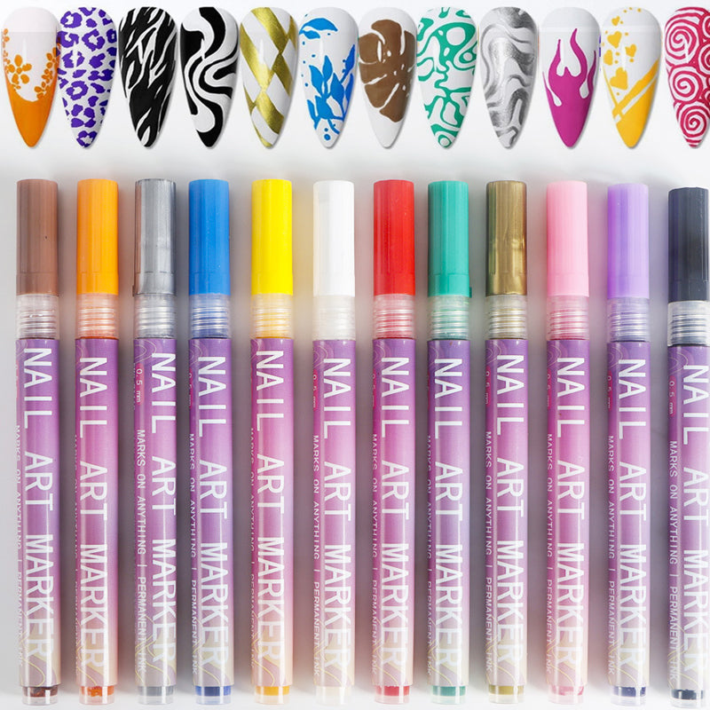 🎁 Vente Flash -50% ⏳ Coffret de 12 stylos à ongles