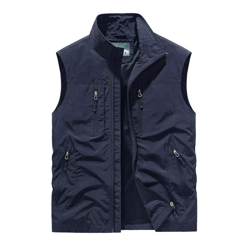 🧥 60% OFF MAINTENANT ! 👕 Veste Sans Manches Oversize pour Homme - Design Urbain avec Poches Multiples et Tissu Respirant 🏙️✨