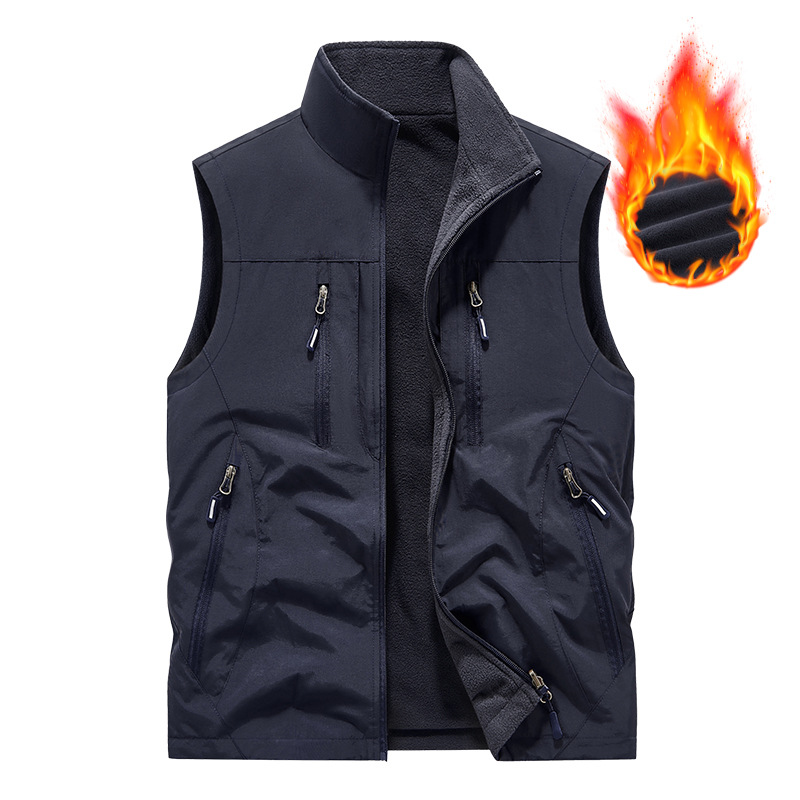 🧥 60% OFF MAINTENANT ! 👕 Veste Sans Manches Oversize pour Homme - Design Urbain avec Poches Multiples et Tissu Respirant 🏙️✨