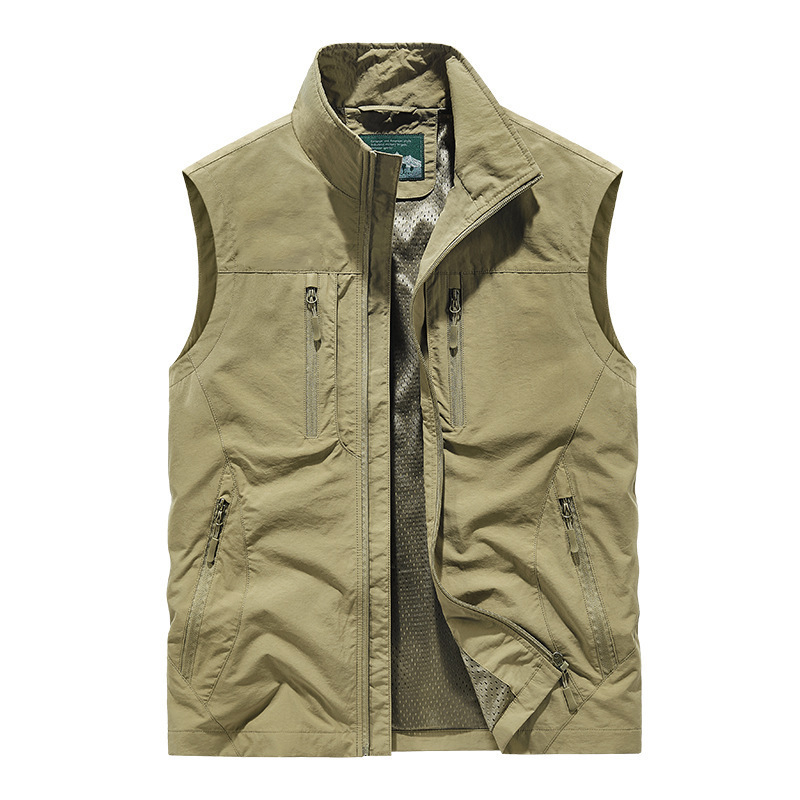 🧥 60% OFF MAINTENANT ! 👕 Veste Sans Manches Oversize pour Homme - Design Urbain avec Poches Multiples et Tissu Respirant 🏙️✨