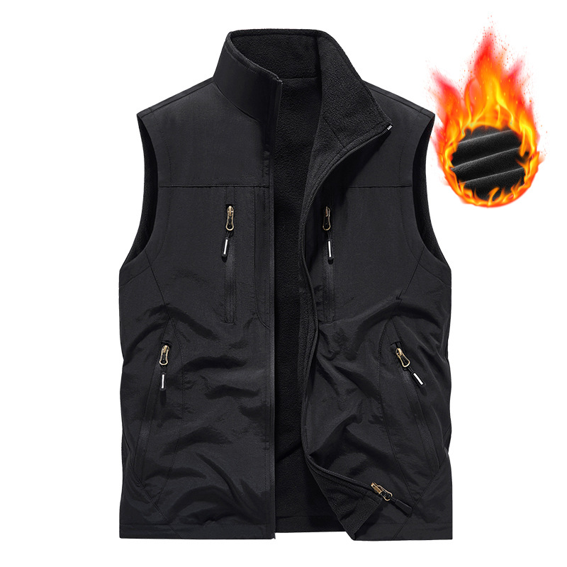 🧥 60% OFF MAINTENANT ! 👕 Veste Sans Manches Oversize pour Homme - Design Urbain avec Poches Multiples et Tissu Respirant 🏙️✨