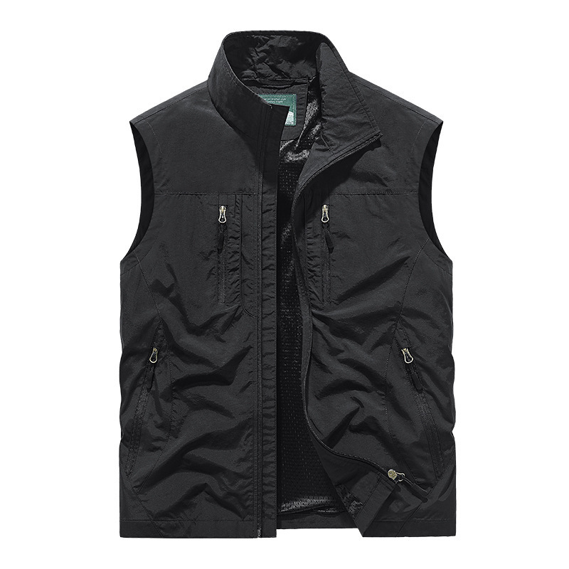 🧥 60% OFF MAINTENANT ! 👕 Veste Sans Manches Oversize pour Homme - Design Urbain avec Poches Multiples et Tissu Respirant 🏙️✨