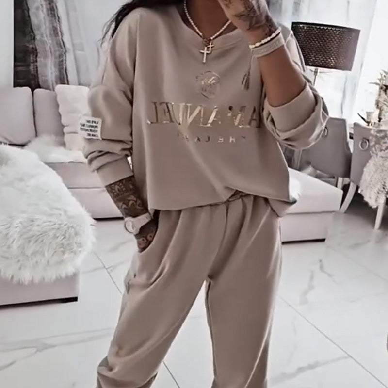 Ensemble décontracté pour femme — blouse imprimée et pantalon ample🔥Achetez 2 livraisons gratuites