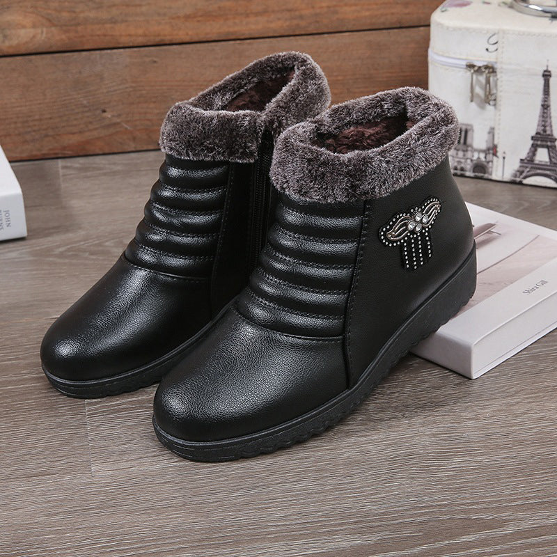 Bottines chaudes Ă©paisses pour femmesđ„Achetez 2 livraisons gratuites