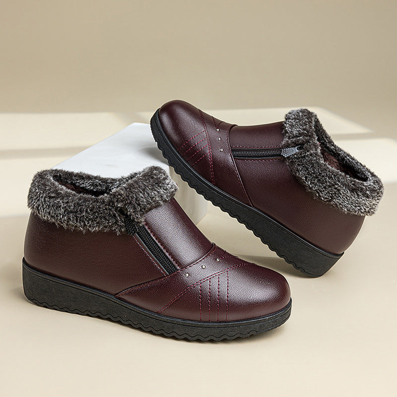 Bottines chaudes Ă©paisses pour femmesđ„Achetez 2 livraisons gratuites