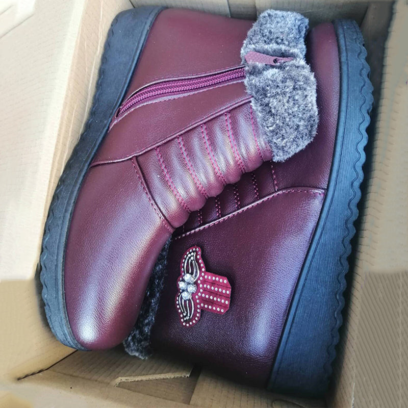 Bottines chaudes Ă©paisses pour femmesđ„Achetez 2 livraisons gratuites