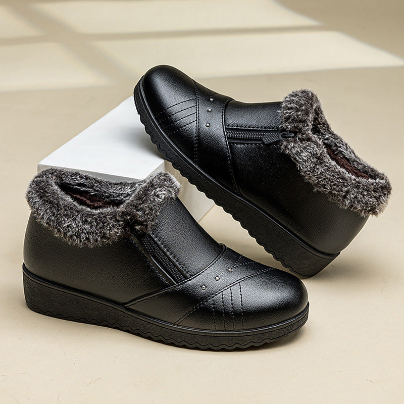 Bottines chaudes Ă©paisses pour femmesđ„Achetez 2 livraisons gratuites