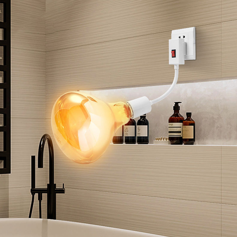📢📢 Vente flash⚡ : se termine dans 3 heures ! ⏰⏰Douille de lampe de salle de bain haute puissance avec interrupteur
