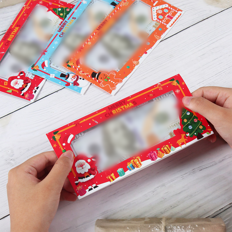 Porte-cartes-cadeaux de Noël motif dessin animé