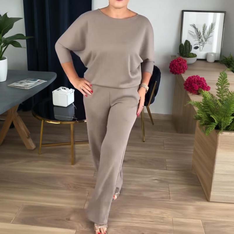 Ensemble 3 pièces élégant comprenant un cardigan long, un haut et un pantalon🔥