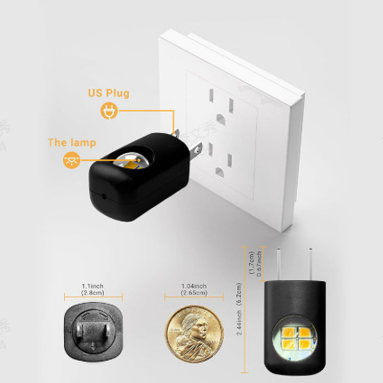 Veilleuse murale LED intelligente avec variateur automatique