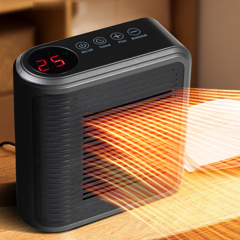🔥Offre à durée limitée-Chauffage d'appoint 800W à prise murale avec thermostat réglable et minuteri