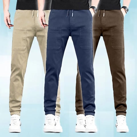 🔥 SOLDES 50 % DE RÉDUCTION 🥰Pantalon cargo haut, extensible et résistant, avec plusieurs poches