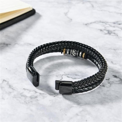 Je serai toujours avec toi - Bracelet double rangée